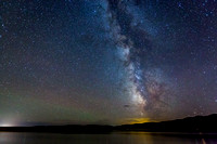 Milky Way over Hegben Lake