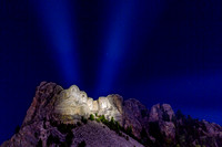 Mt Rushmore Light Show
